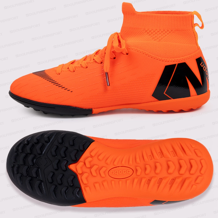 Бутсы футбольные KR-142 оранжевый
