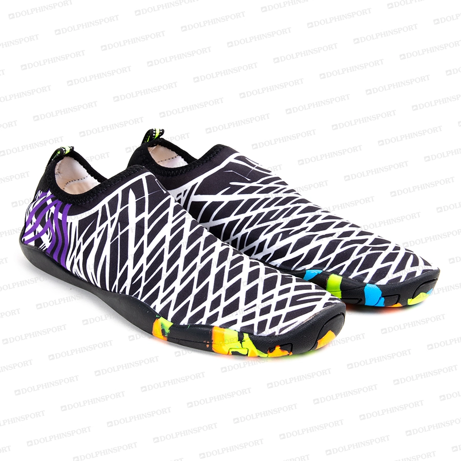 Аквасоки / Аквашуз KR-054 черно-белый