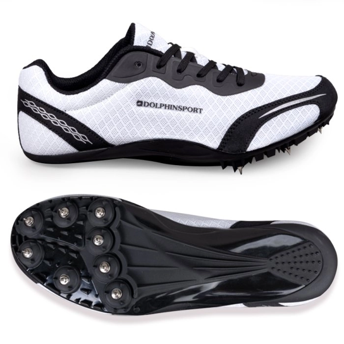 Шиповки KR-078 черно-белые