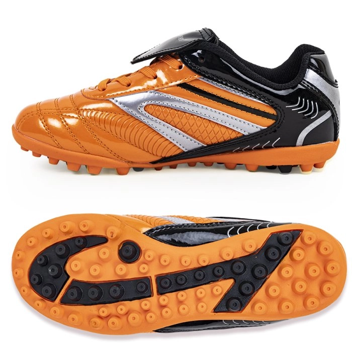 Бутсы футбольные KR-059 оранжевые