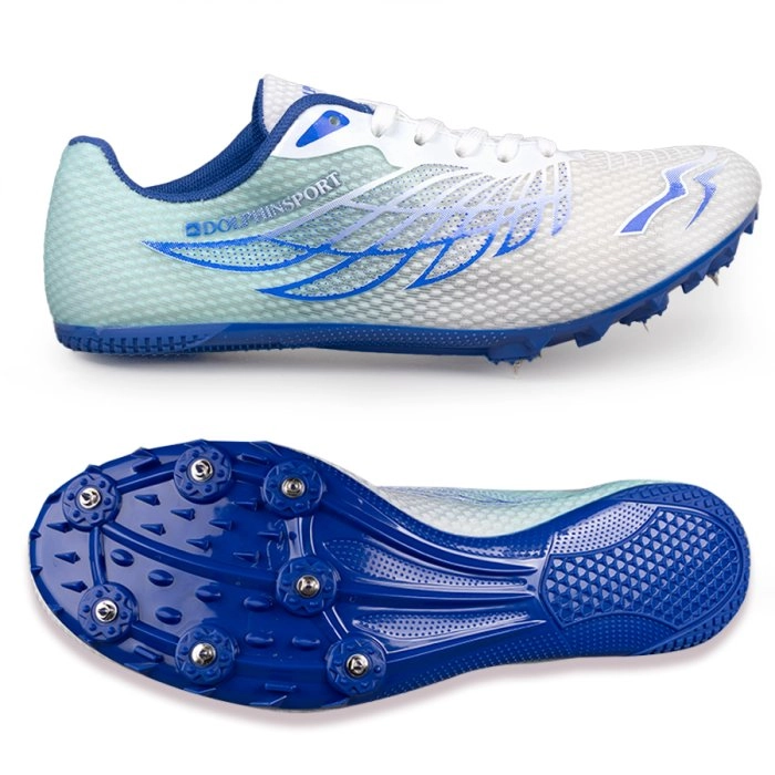 Шиповки KR-203 бело-синие