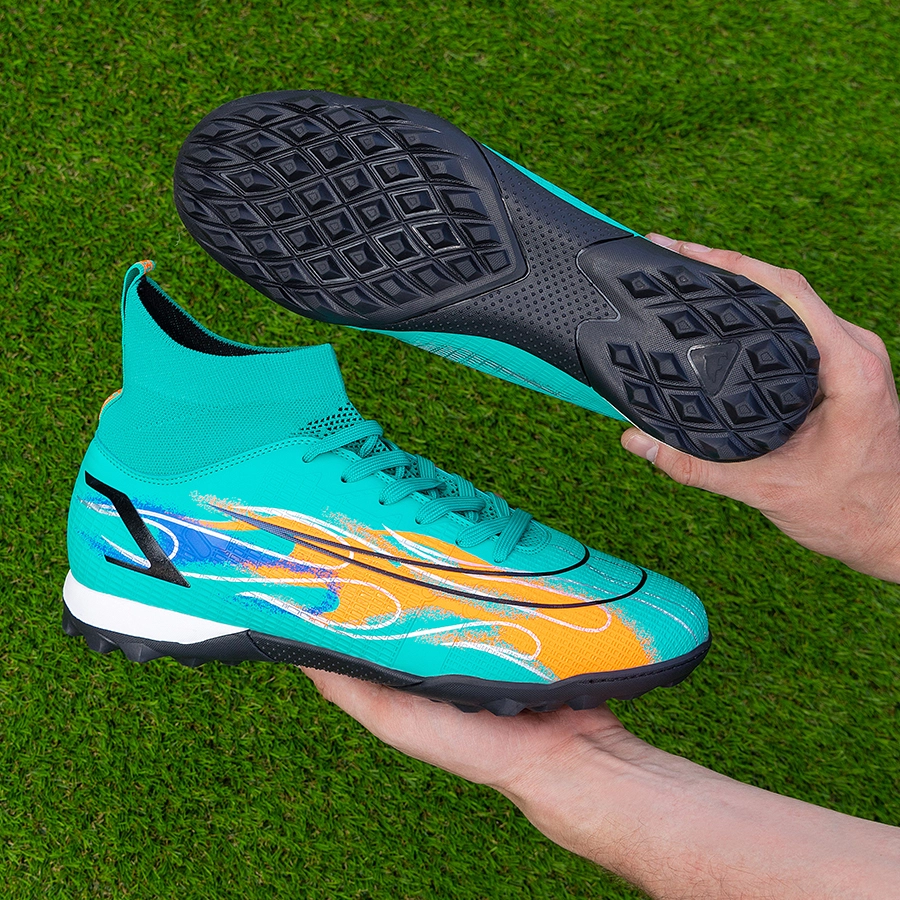 Бутсы футбольные KR-141 бирюзовый