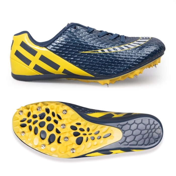 Шиповки KR-077 сине-желтые