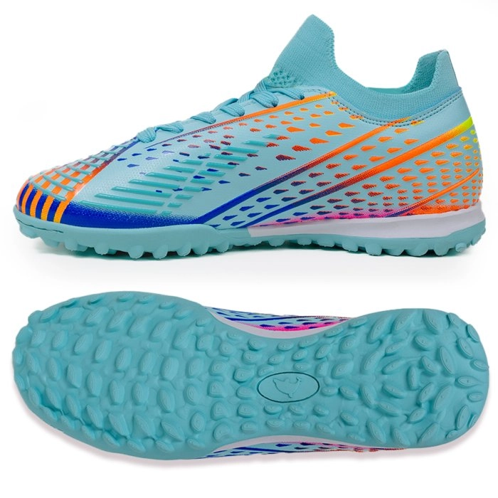 Бутсы футбольные KR-157 голубой