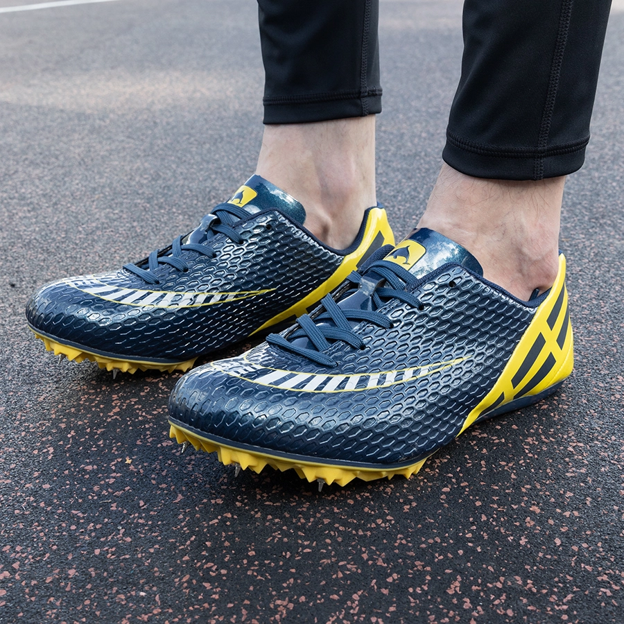 Шиповки KR-077 сине-желтые