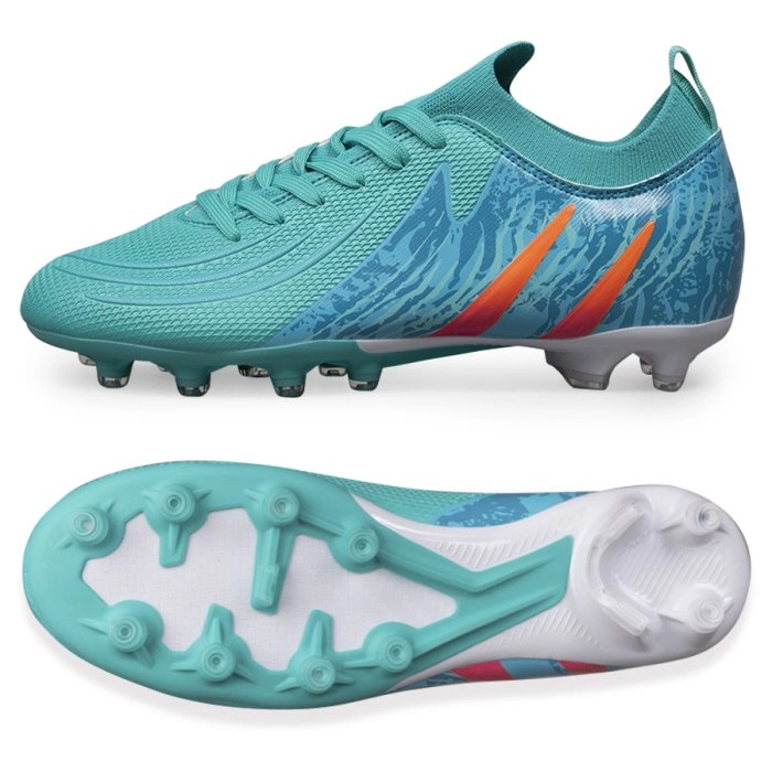 Бутсы футбольные KR-208 бирюзовые