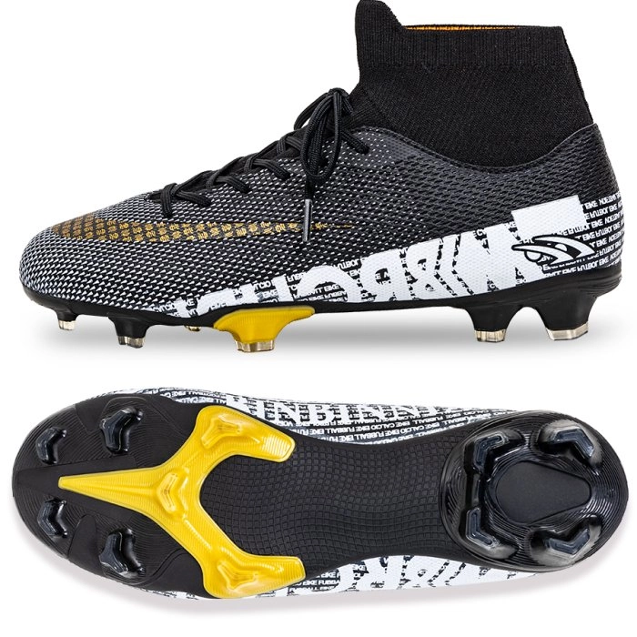 Бутсы футбольные KR-140 черный