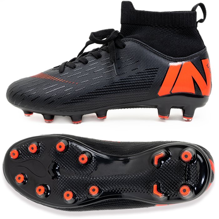 Бутсы футбольные KR-142/2 черный