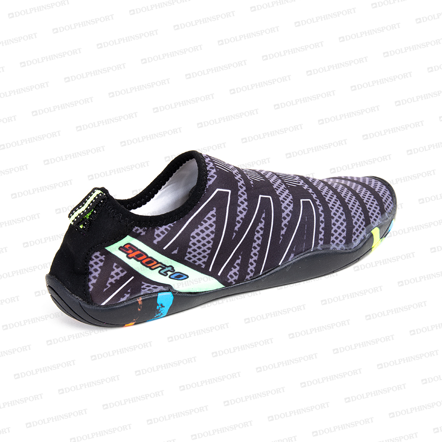 Аквасоки / Аквашуз KR-055 черно-белые