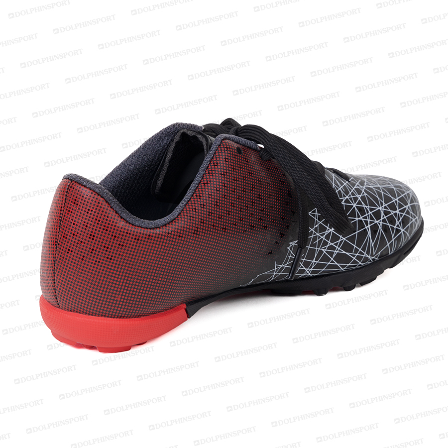 Бутсы футбольные KR-061 черно-красные