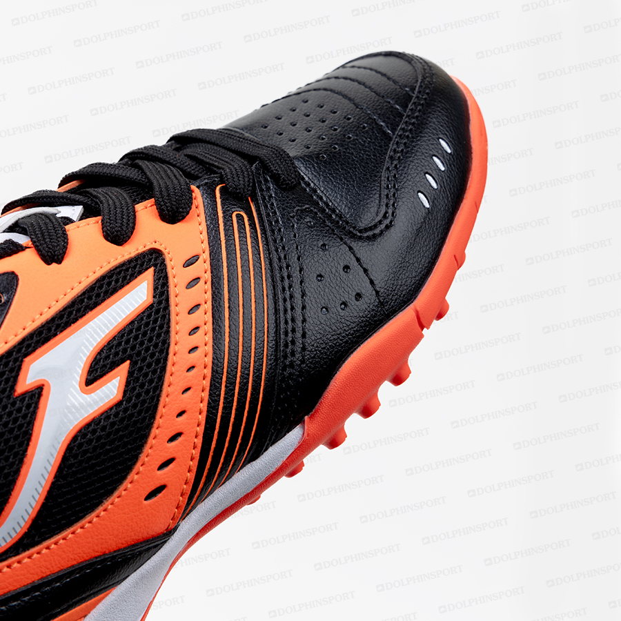 Бутсы футбольные KR-184 черно-красный