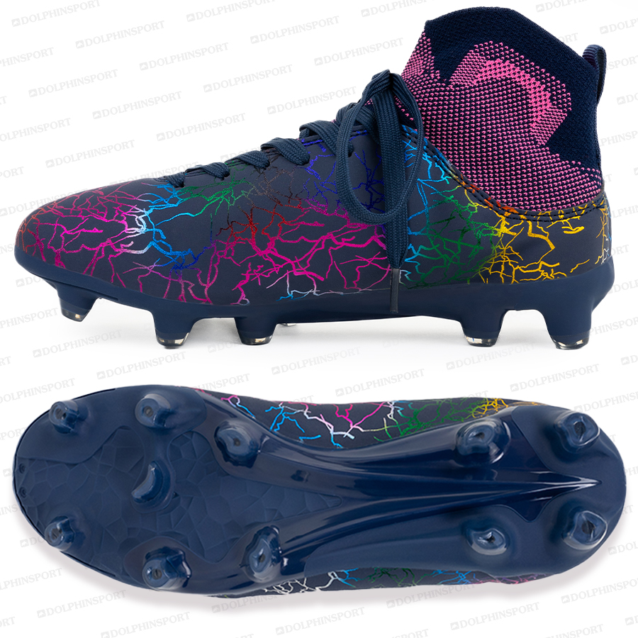 Бутсы футбольные KR-131 фиолетовые