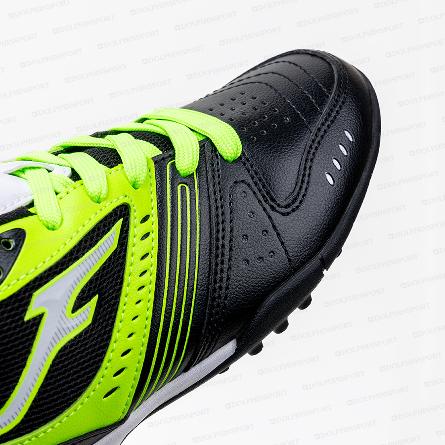 Бутсы футбольные KR-184 черно-зеленый