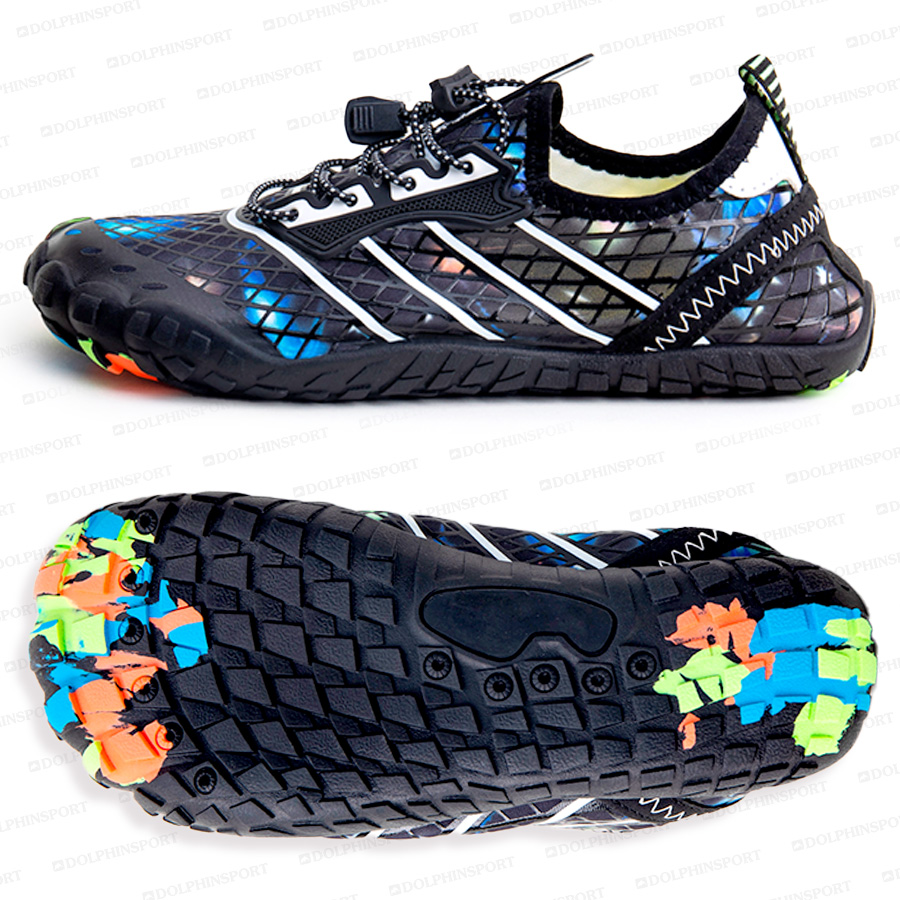 Аквасоки / Аквашуз KR-050 черно-белые