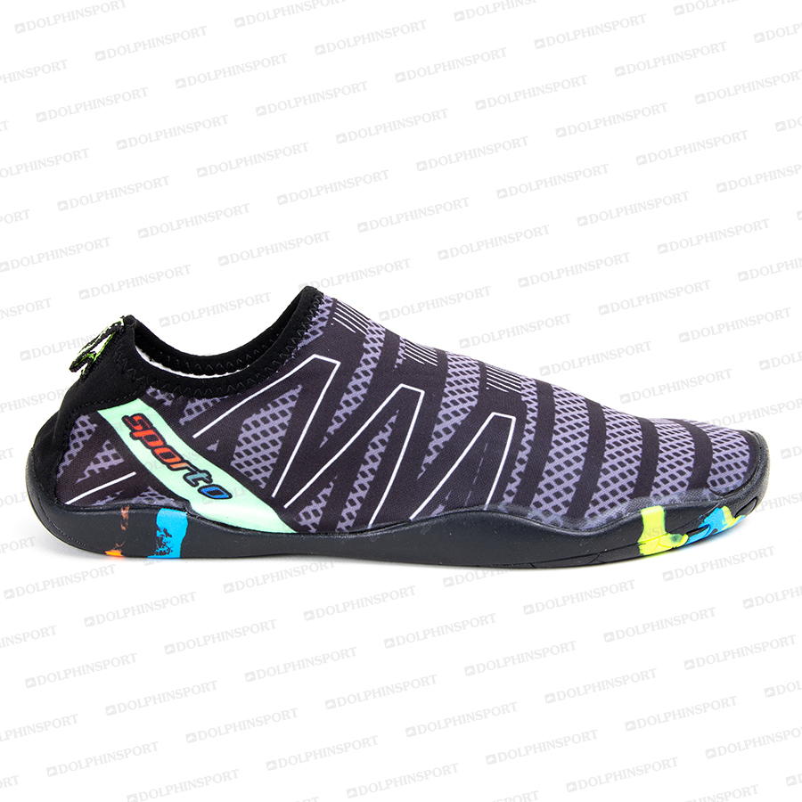 Аквасоки / Аквашуз KR-055 черно-белые