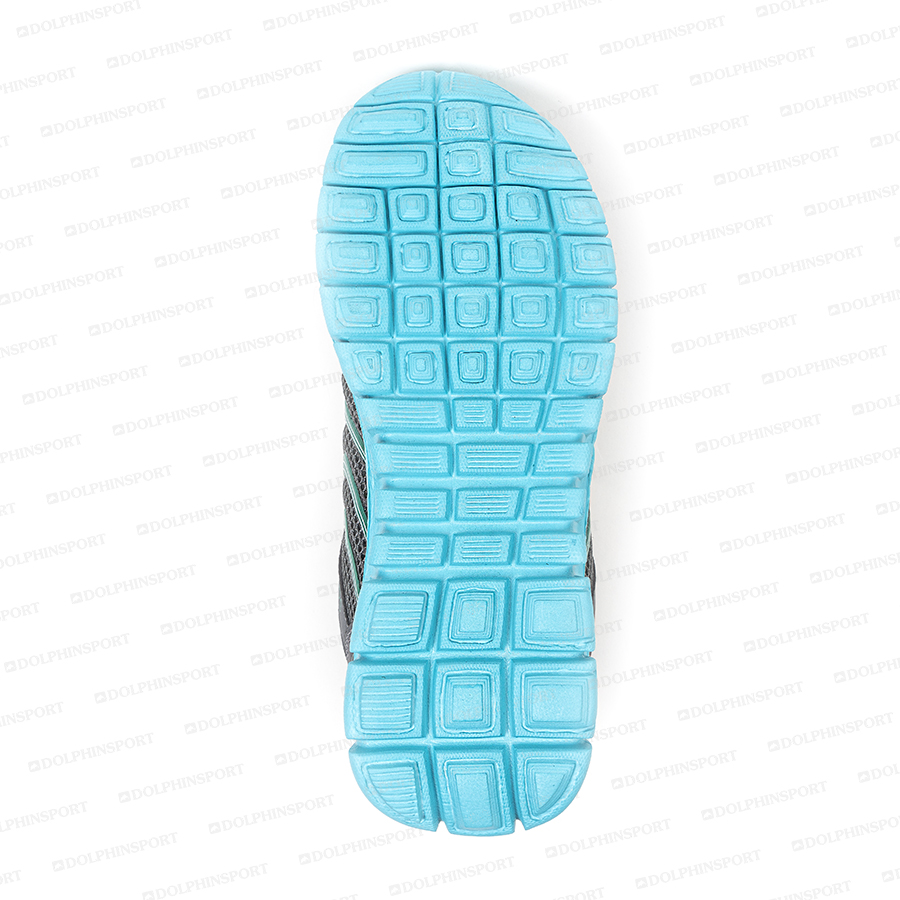 Кроссовки для бега KR-003/1 серо-бирюзовые