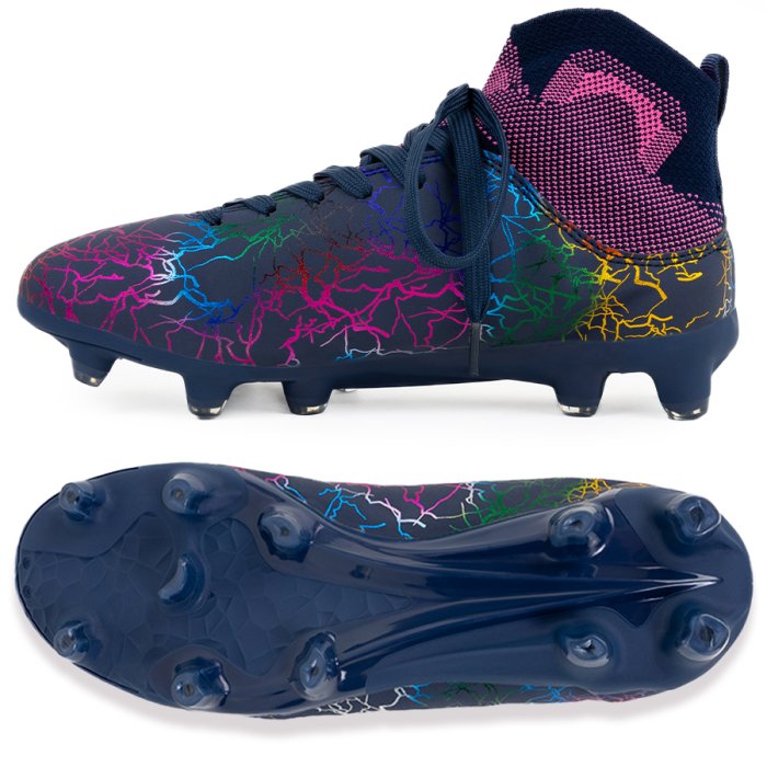 Бутсы футбольные KR-131 фиолетовые