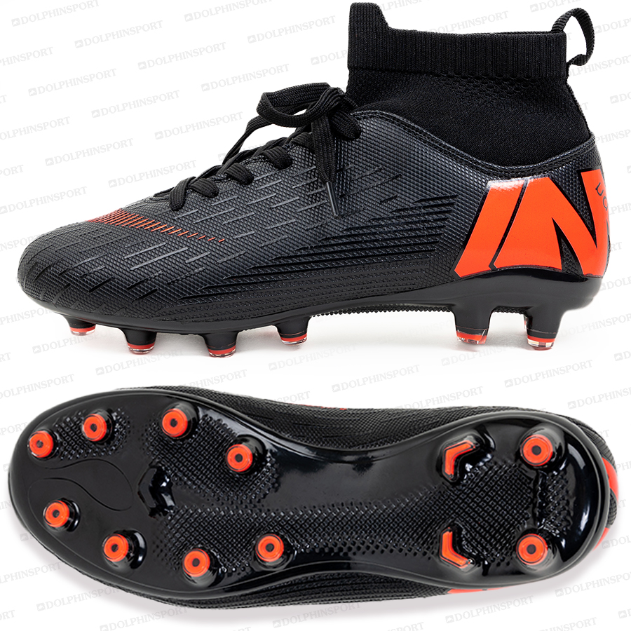 Бутсы футбольные KR-142/2 черный