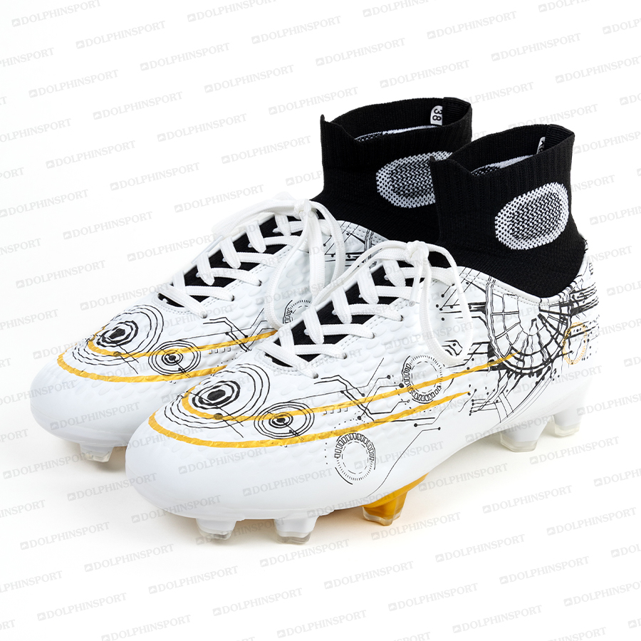 Бутсы футбольные KR-185 белый