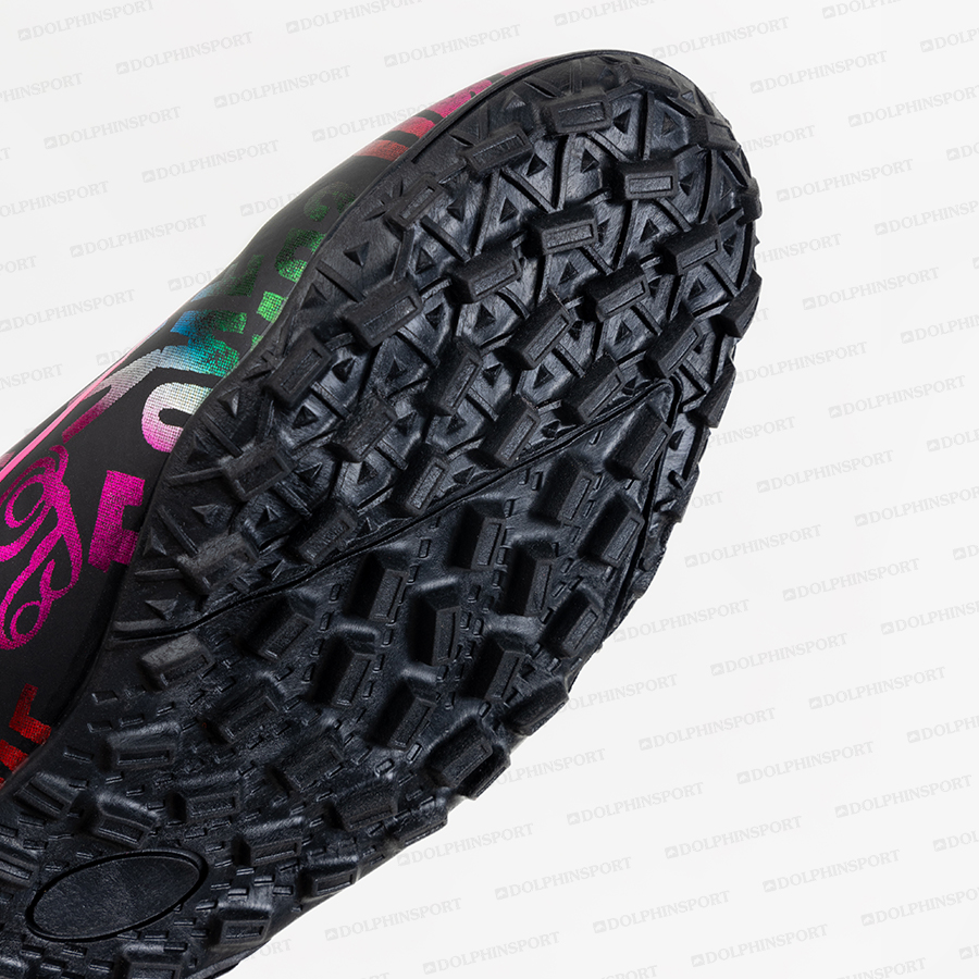 Бутсы футбольные KR-179 черно-розовый