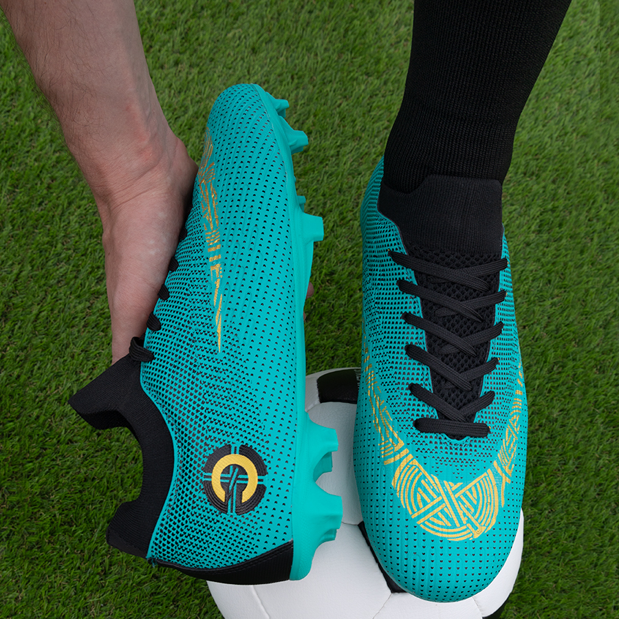 Бутсы футбольные KR-094 бирюзовые