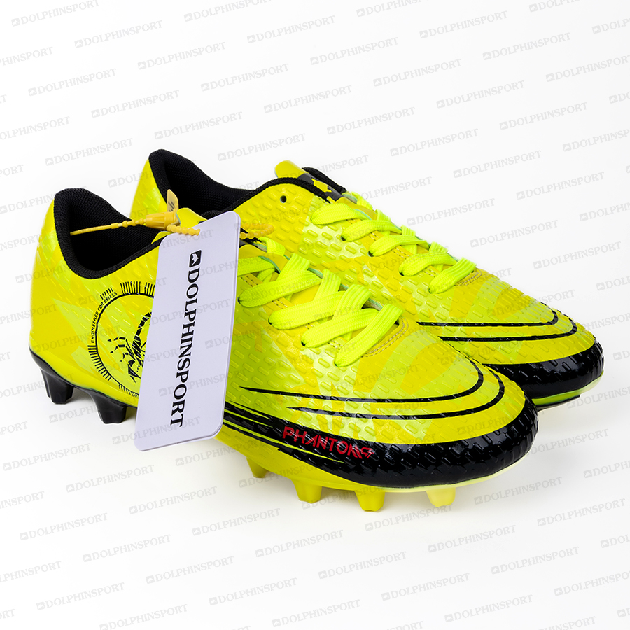 Бутсы футбольные KR-189/2 желто-зеленый