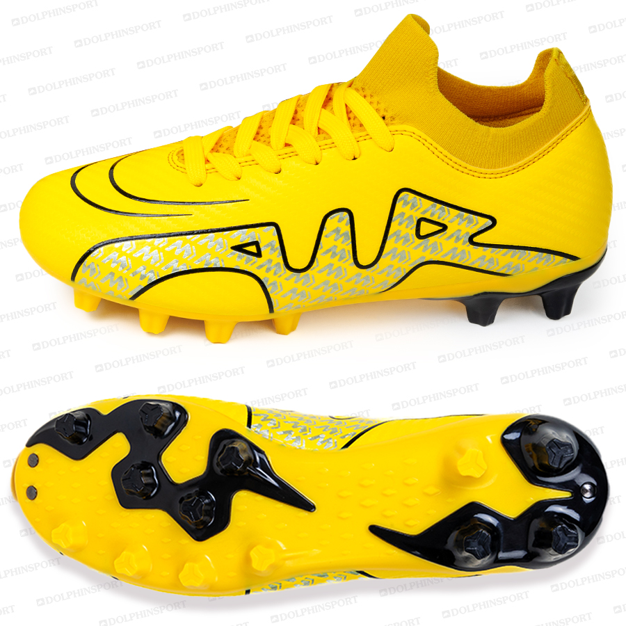 Бутсы футбольные KR-154 желтый