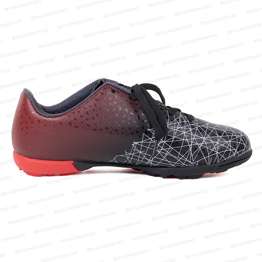 Бутсы футбольные KR-061 черно-красные