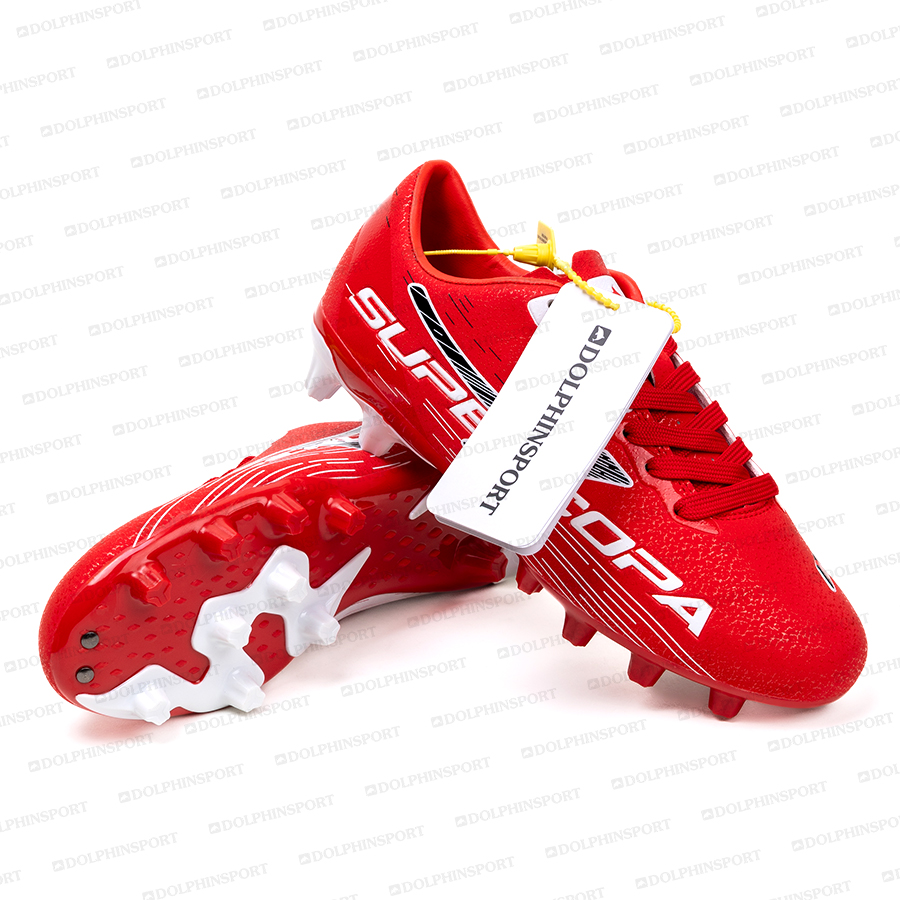 Бутсы футбольные KR-181/2 красный