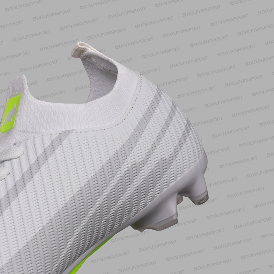 Бутсы футбольные KR-207 бело-зеленые