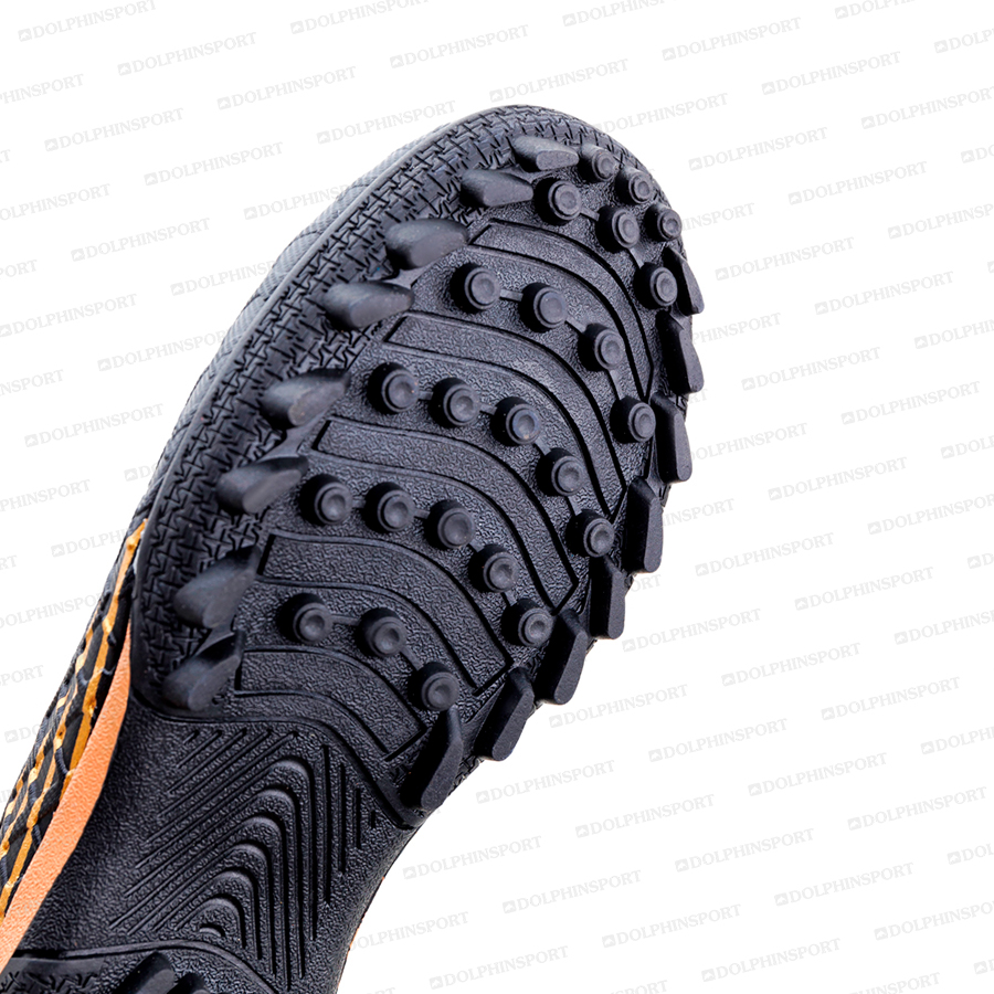 Бутсы футбольные KR-072 черно-золотые