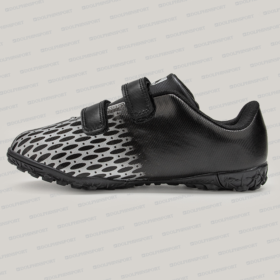 Бутсы футбольные KR-183 черно-серые