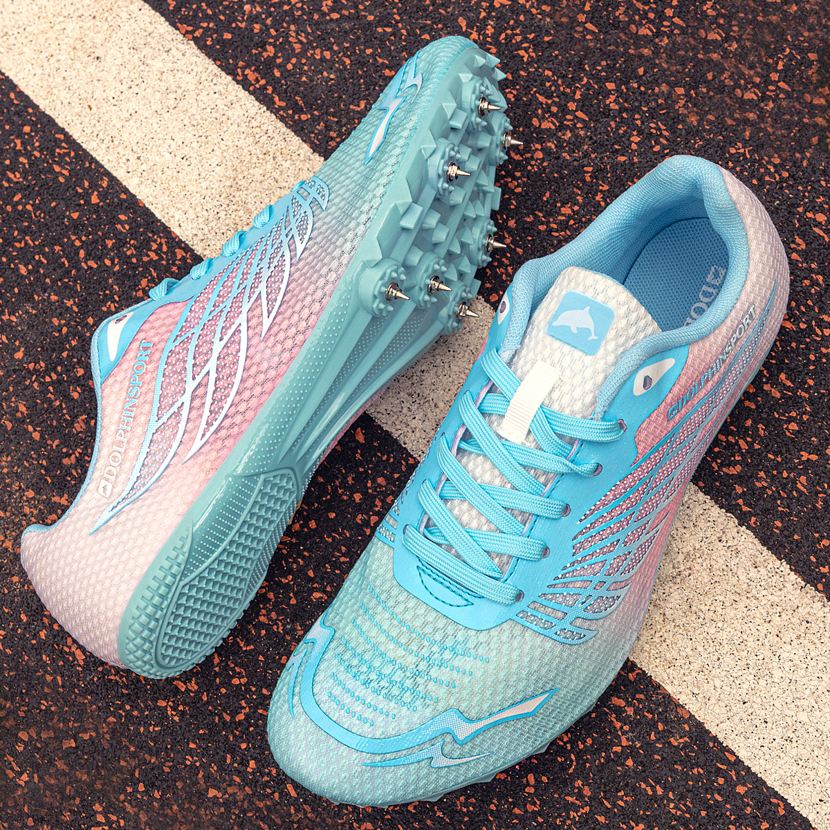 Шиповки KR-203 голубые