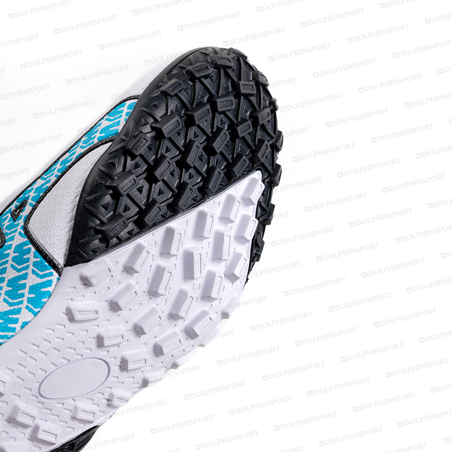 Бутсы футбольные KR-160 бело-синий