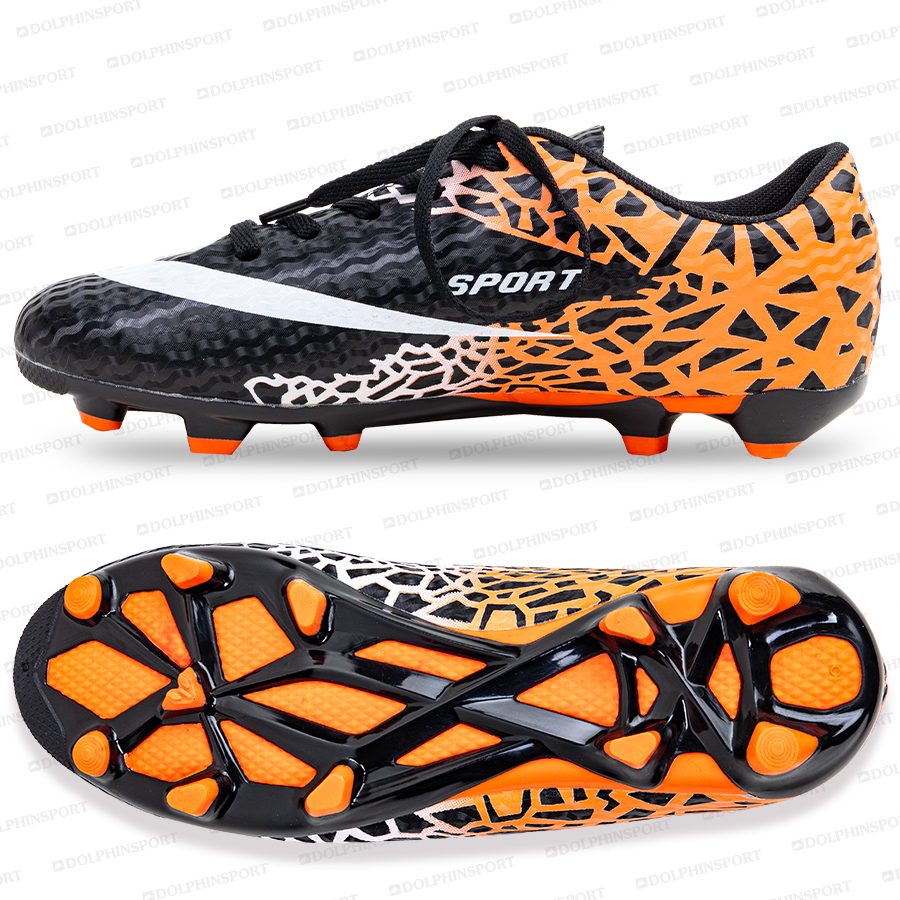 Бутсы футбольные KR-121 черные