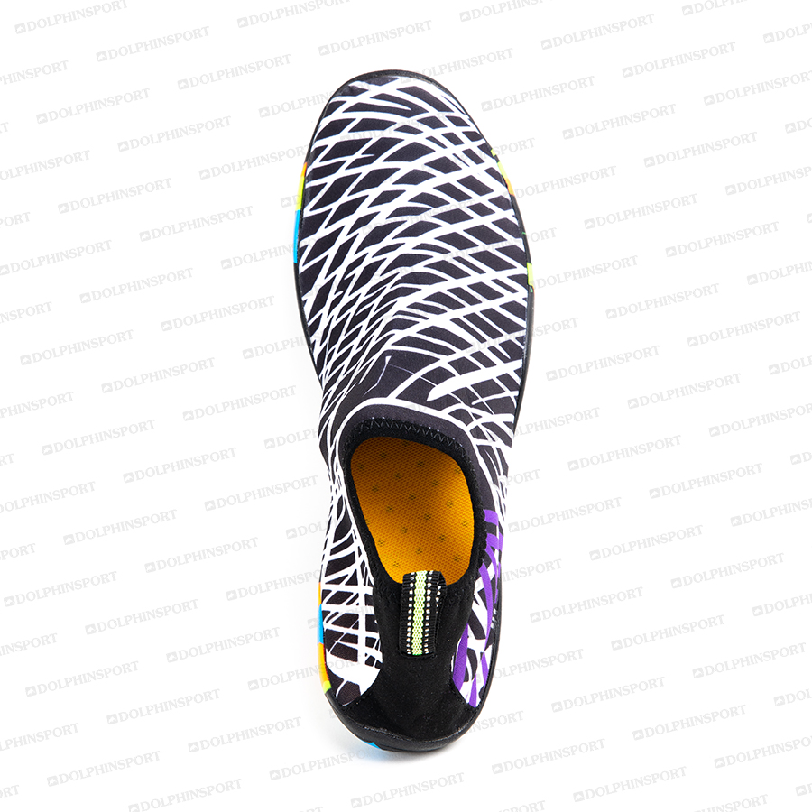 Аквасоки / Аквашуз KR-054 черно-белый