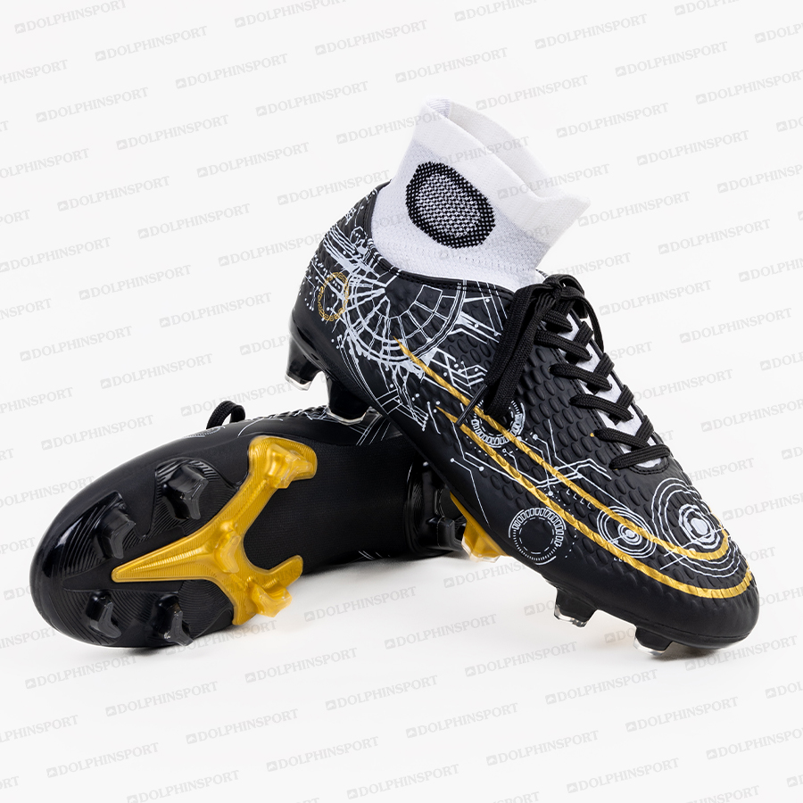 Бутсы футбольные KR-185 черный