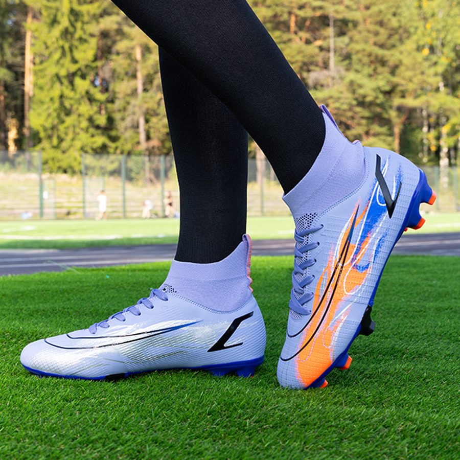 Бутсы футбольные KR-141/2 сиреневый