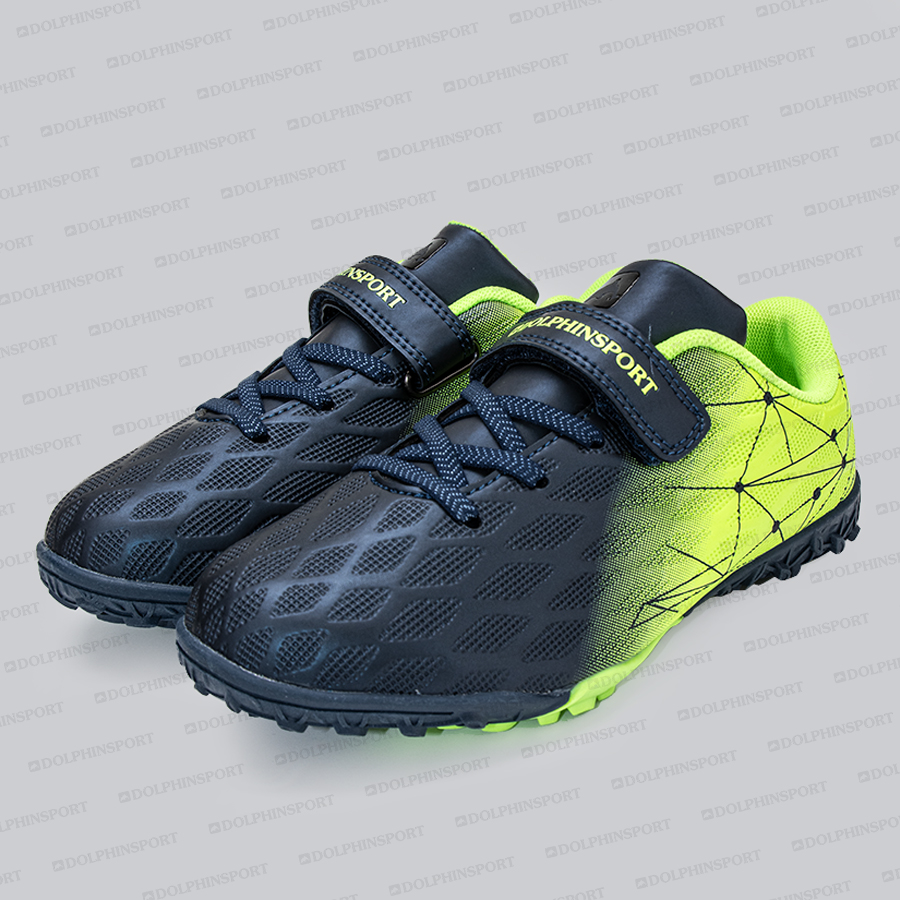 Бутсы футбольные KR-197 сине-зеленые