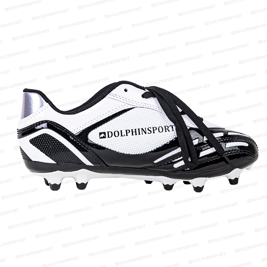 Бутсы футбольные KR-096 черно-белые