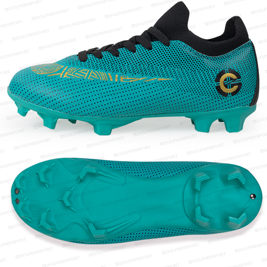 Бутсы футбольные KR-094 бирюзовые