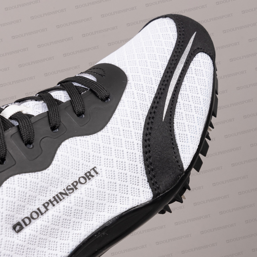 Шиповки KR-078 черно-белые