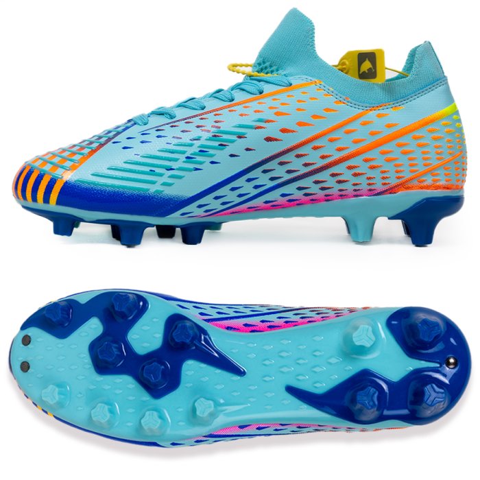 Бутсы футбольные KR-158 голубой