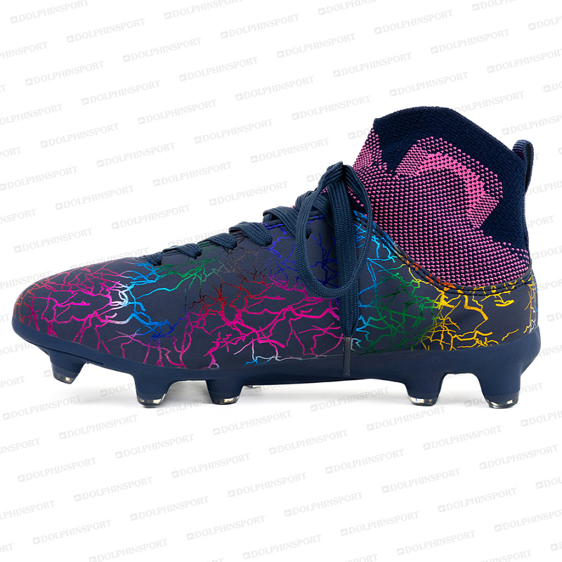 Бутсы футбольные KR-131 фиолетовые