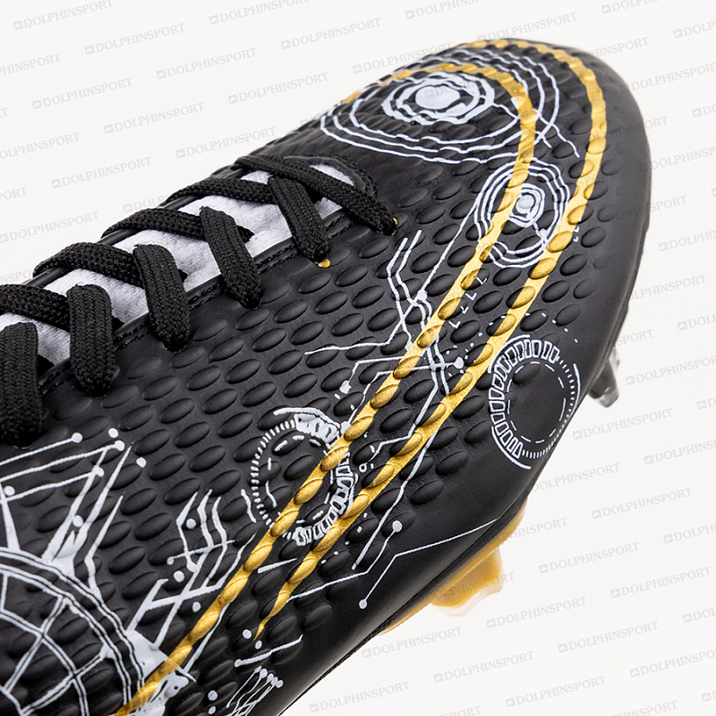 Бутсы футбольные KR-185 белый-черный