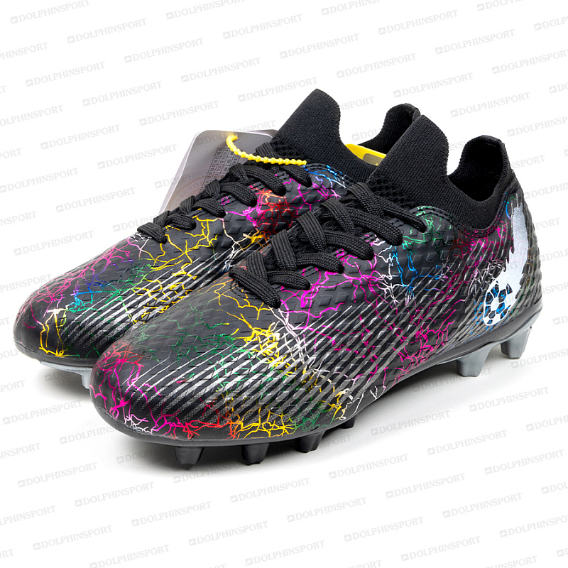 Бутсы футбольные KR-135 черный