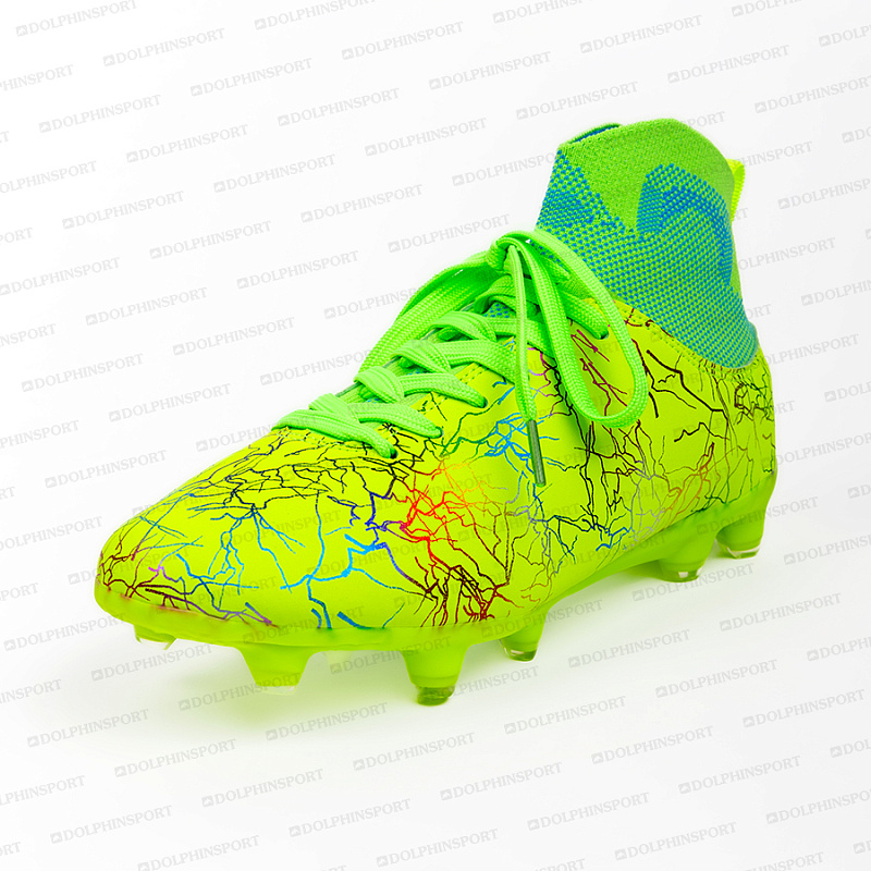 Бутсы футбольные KR-131 зеленые