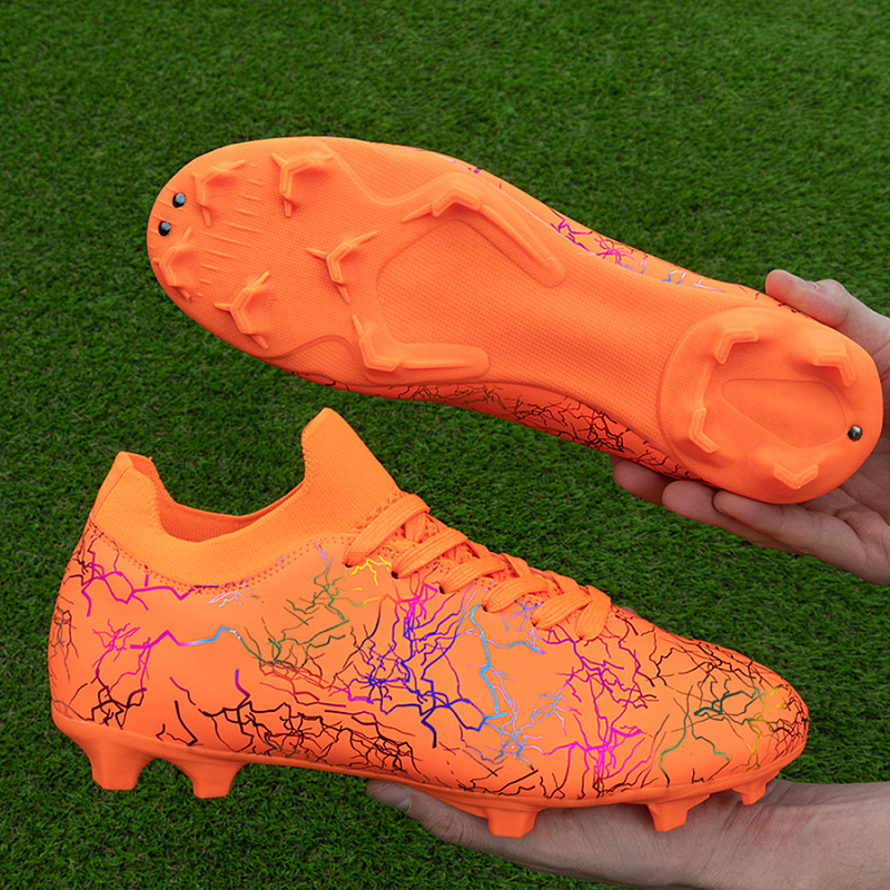 Бутсы футбольные KR-131 оранжевые