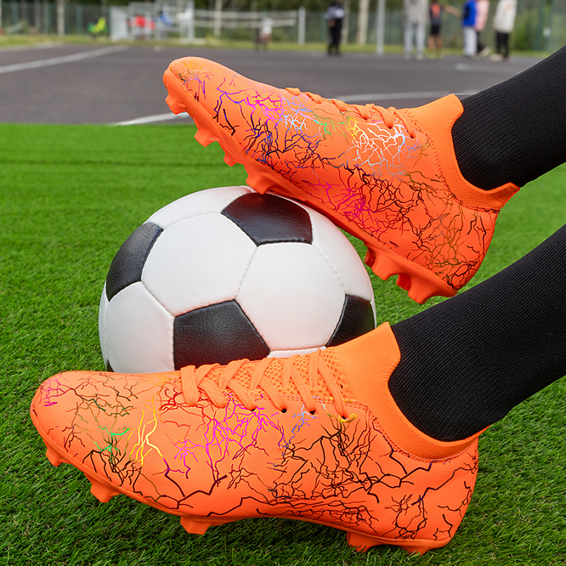 Бутсы футбольные KR-131 оранжевые