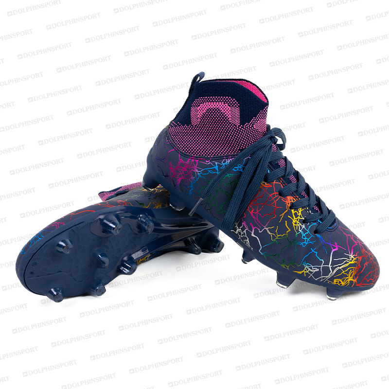 Бутсы футбольные KR-131 фиолетовые